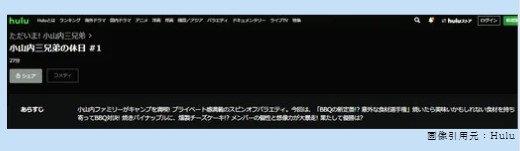 ドラマ　ただいま！小山内三兄弟　無料動画配信